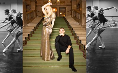 Die Balletttänzerin, der Opernball und das goldene Kleid in der Farbe der Hoffnung.